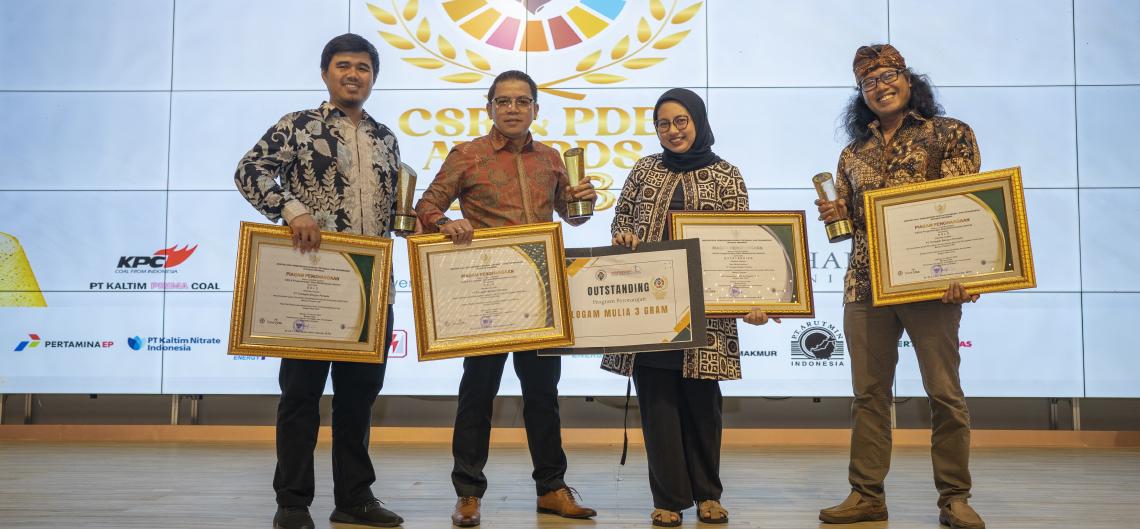 Harita Nickel Borong Empat Penghargaan di Ajang CSR dan PDB Awards 2023