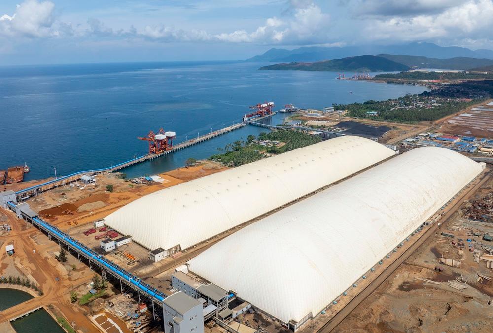 Harita Nickel Builds Giant Coal Domes to Keep the Air Clean